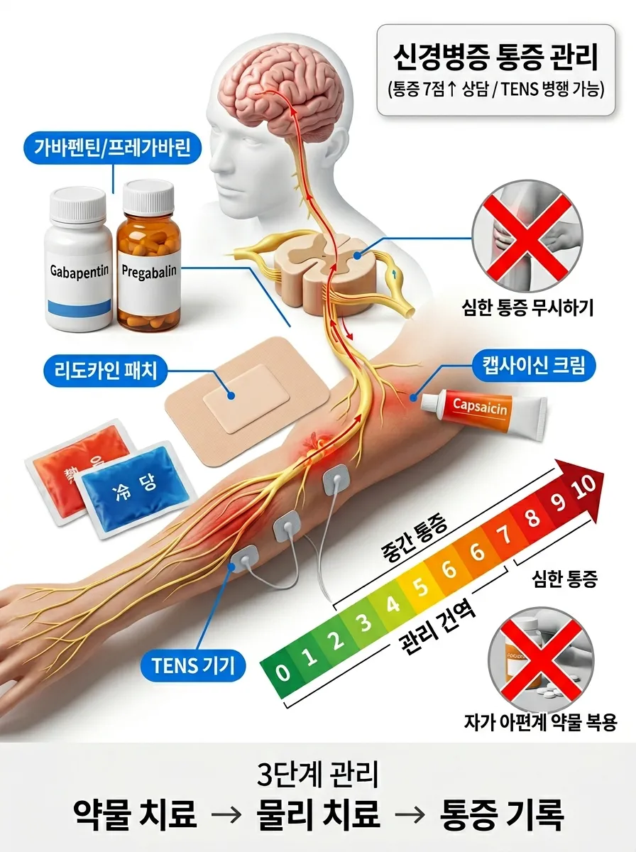 신경병증 통증 관리